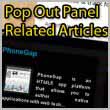 JC Pop Out Panel