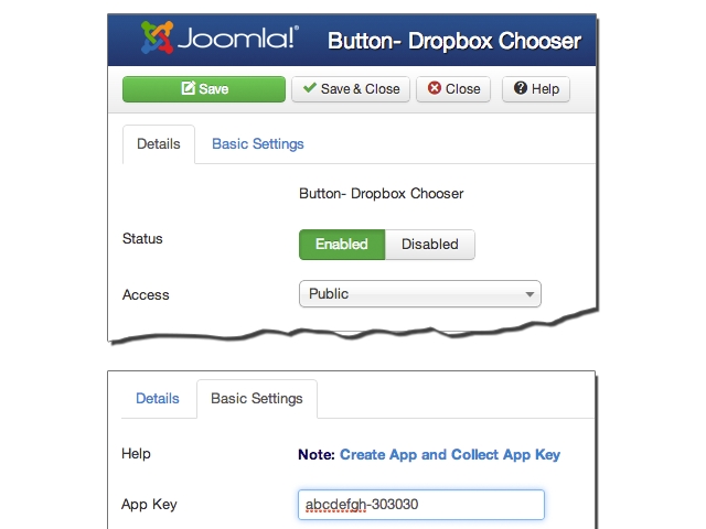 Tutorial Joomla: utilizzare file da Dropbox