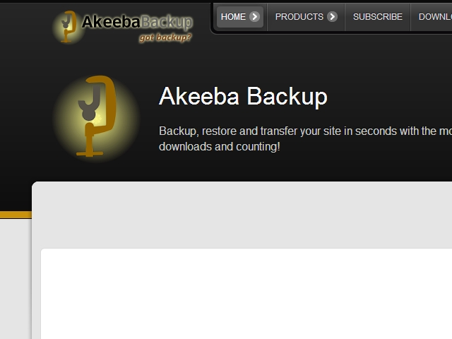 Dati al sicuro con Akeeba Backup