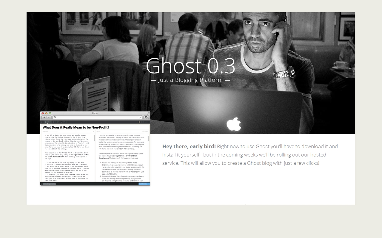 Fare blogging con Ghost CMS